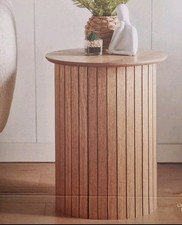New Panelled Side Table Coffee