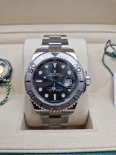 Rolex Yachtmaster 40mm 2020 Box & Papers Platinum Bezel Ref. 16622