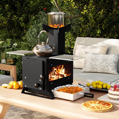 Mobile wood burning stove - stove, mini