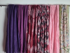 Bundle of 6 Scarves Scarf Muslim Hijab Dupatta Ethnic Pink Purple