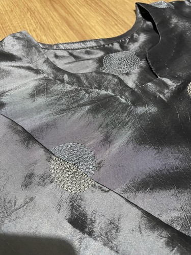 Grey shalwer kameez - grey, 2