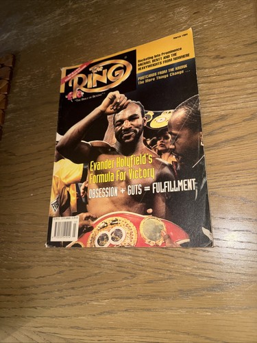 The ring boxing magazine - the,