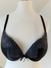 36B Debenhams Black Underwired