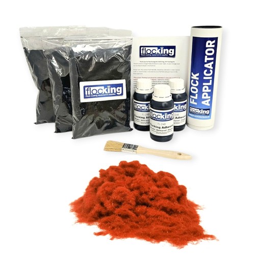 Burnt orange flocking kit - burnt,