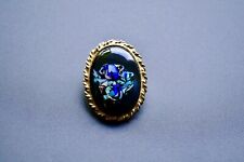 V. Nice Gold Plate Koala+Baby Mosaic/Inlay Picture Quad/Triplet Pendant & Broach