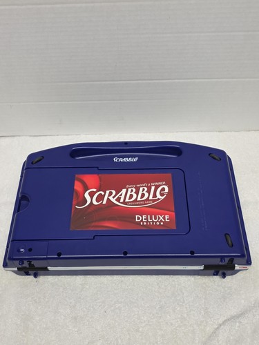 Scrabble deluxe edition - scrabble,