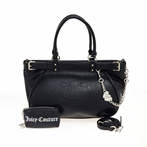 Juicy couture black faux - couture,