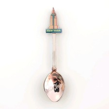 Collectable Teaspoon From New York. 12cm.