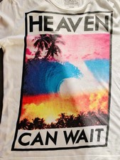 SINSTAR WHITE PRINTED T -