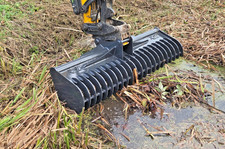 RSL Excavator Rake bucket for 0.75t - 14t digger, price INCLUDES VAT