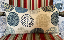 Prestigious *CASA* Cotton Cushion Cover Bobble Trim Fabulous 30 x 49cm