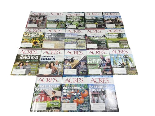 Acres usa magazine lot - acres, of