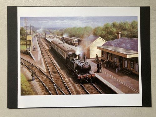 Railway print heathfield - print,