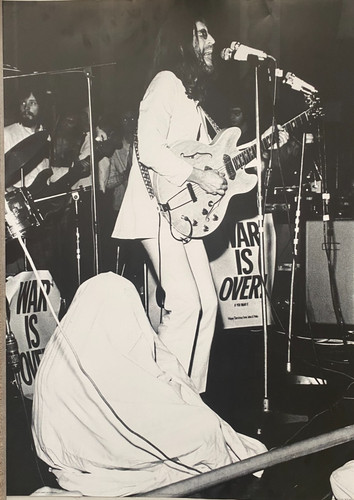 Rare large john lennon - john, war