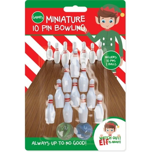 Elf mini bowling set - elf, christmas