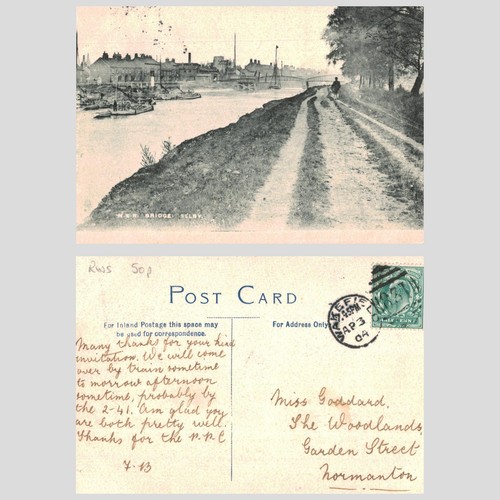 Vintage postcard e r - -, n.e.r