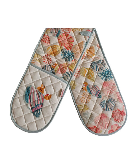 Cath kidston double oven glove - double,