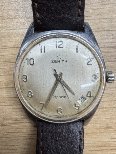 Vintage zenith sporto manual - zenith,
