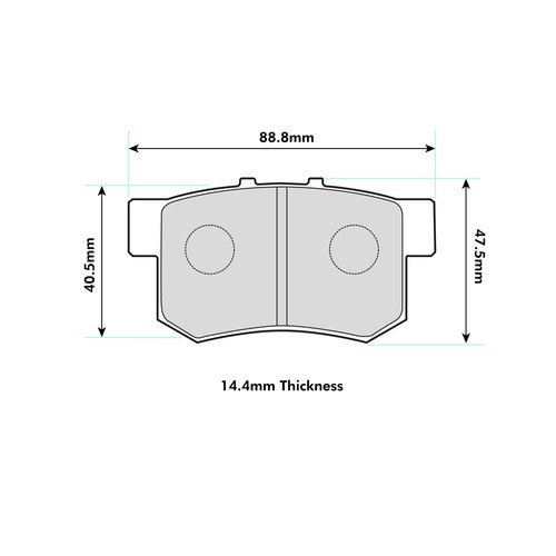 Pbs brakes prorace rear - rear, brake