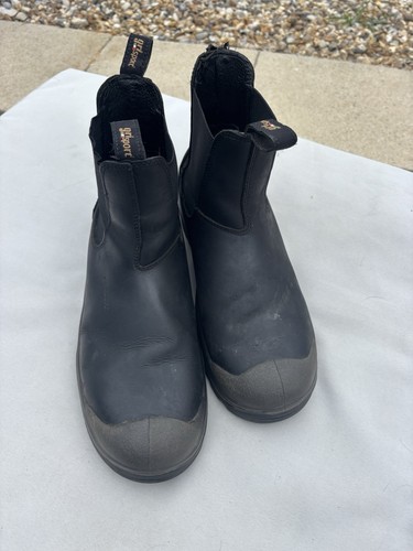 Grisport black chukka pull - pull, on