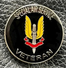 British SAS Veteran pin badge Special Air Service