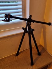 Benbo 1 Video Camera Tripod With MANFROTTO Ball Head Mod 168 Tripod Head + Clamp