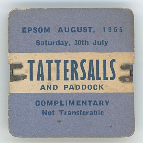 1955 epsom races tatterstalls - 1955,