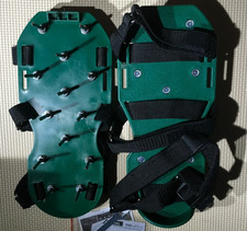 Lawn Aerator Shoes with Dual Straps On Instep Heavy Duty Spiked Sandals  READ