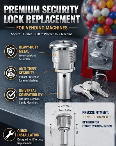 Snack vending machine - snack, lock