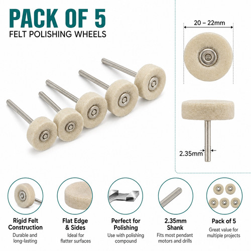 Pack felt polishing - pack, of