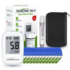 VivaChek Diabetes Test Kit Blood Glucose Monitor mmol/L + 50 Strips & 50 Lancets