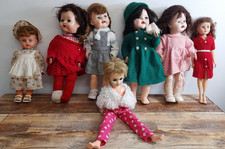 Vintage Pedigree Cinderella No 4, British National Dolls Walking Baby Job Lot