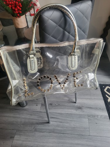 Beach transparent bag - beach,