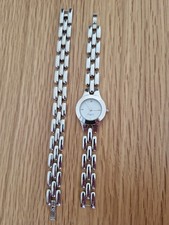Women's Wristwatch Analog Quartz, Stainless Steel, Silver, Matching Bracelet