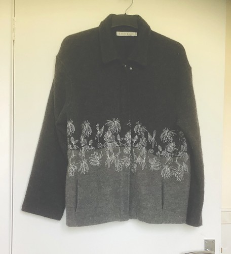 Boiled wool jacket emerco - wool, by