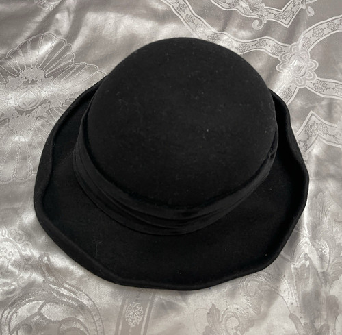 Women black felt - women’s, bowler