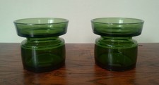 Vintage dansk green glass - 2,