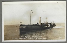 Vintage RP postcard The Royal Sovereign, famous Margate Passenger Steamer.