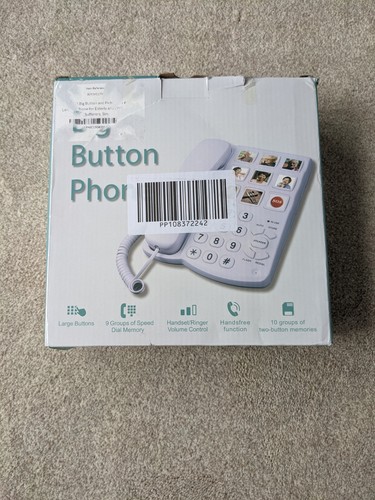 Big button corded landline - corded,