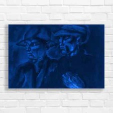 Moody Faces Dramatic Portrait