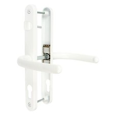UPVC Door Handle Set 68PZ Lever Snib Sprung 215mm Fixing Centres Fullex Farnham