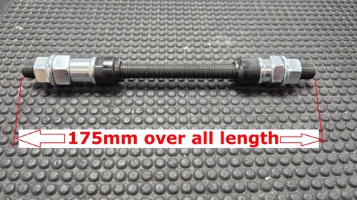 Bike rear axle extra - extra, long