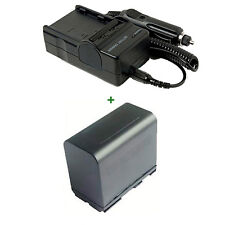 Battery + Charger For Canon XL1 XL1S XL2 XM1 XM2 GL1 GL2 BP-945 XH A1 XHA1 HDV