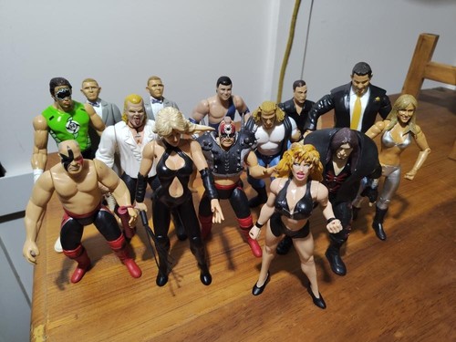 Wwf wrestling action figures - wwf,