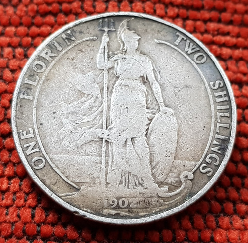 Edward vii british florin - edward,