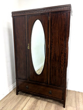 WARDROBE Large Mahogany