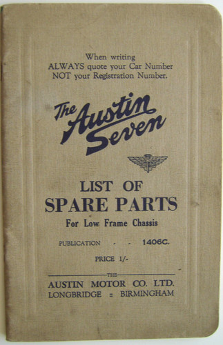 Austin seven original - 7,