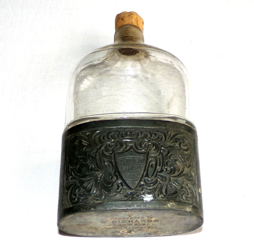 Antique glass silver - glass,