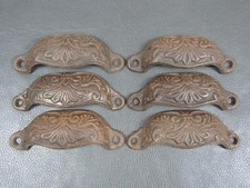 Set of 6 antique ornate cast