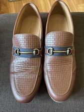 NEXT Mens tan snaffle Loafers Size 11 In Great Condition